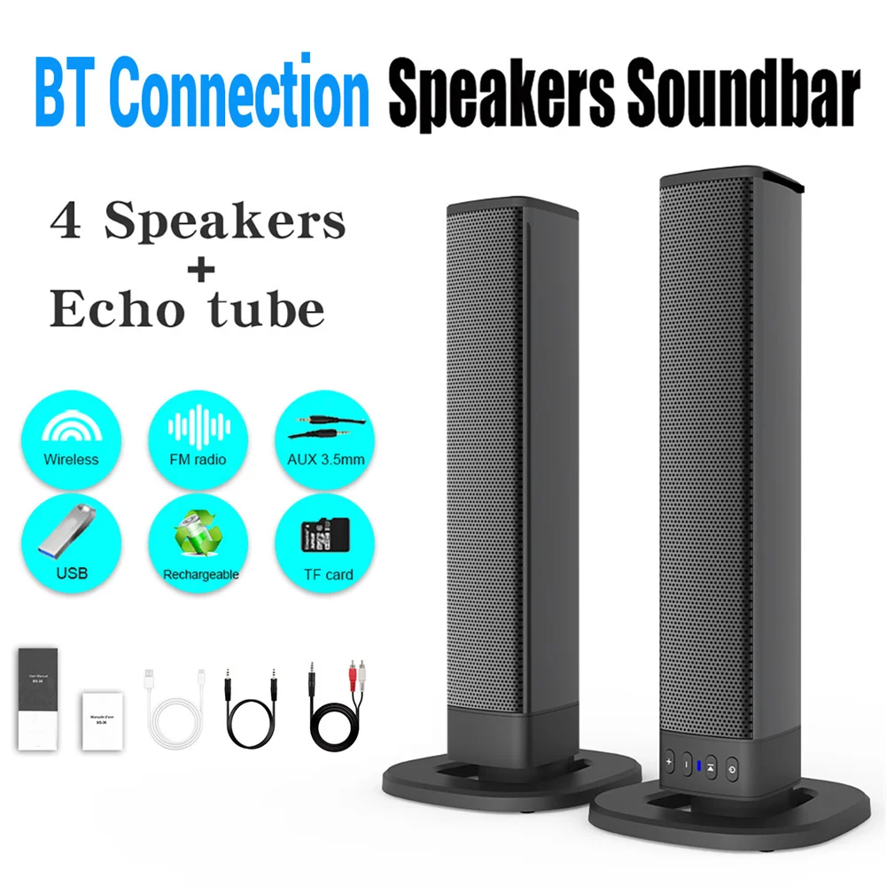 Wireless Bluetooth TV Sound Ba - Home Bar And Theater 评论和价格