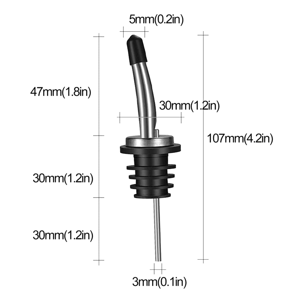 ABNL Stainless Steel Pourers,S - Speed Pourer Cap 评论和价格