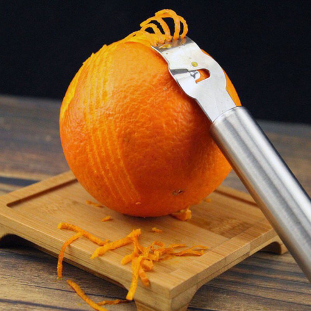 Silver Lemon Zester Tool/Corer - Peeler Channel Knife 评论和价格