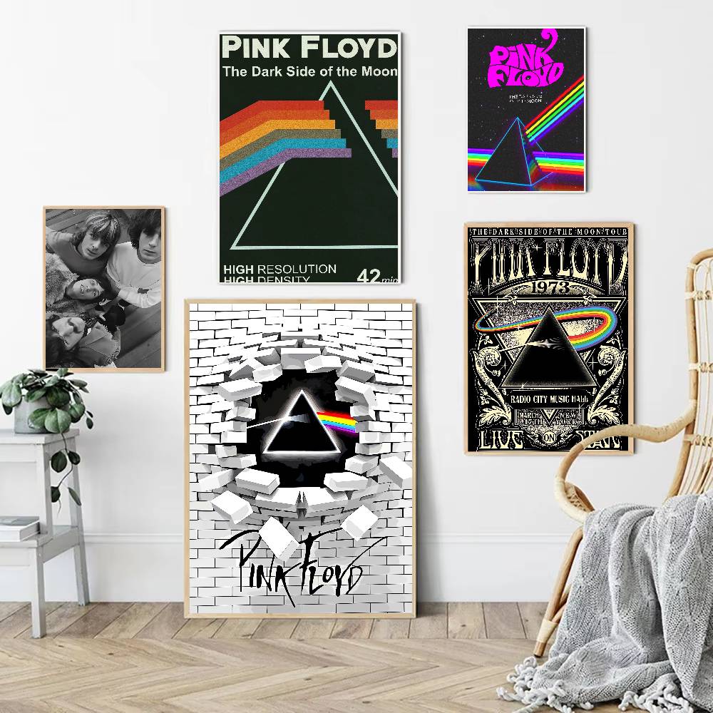 Rock Band Pink Floyd Anime Pos - Home Bar And Theater 评论和价格