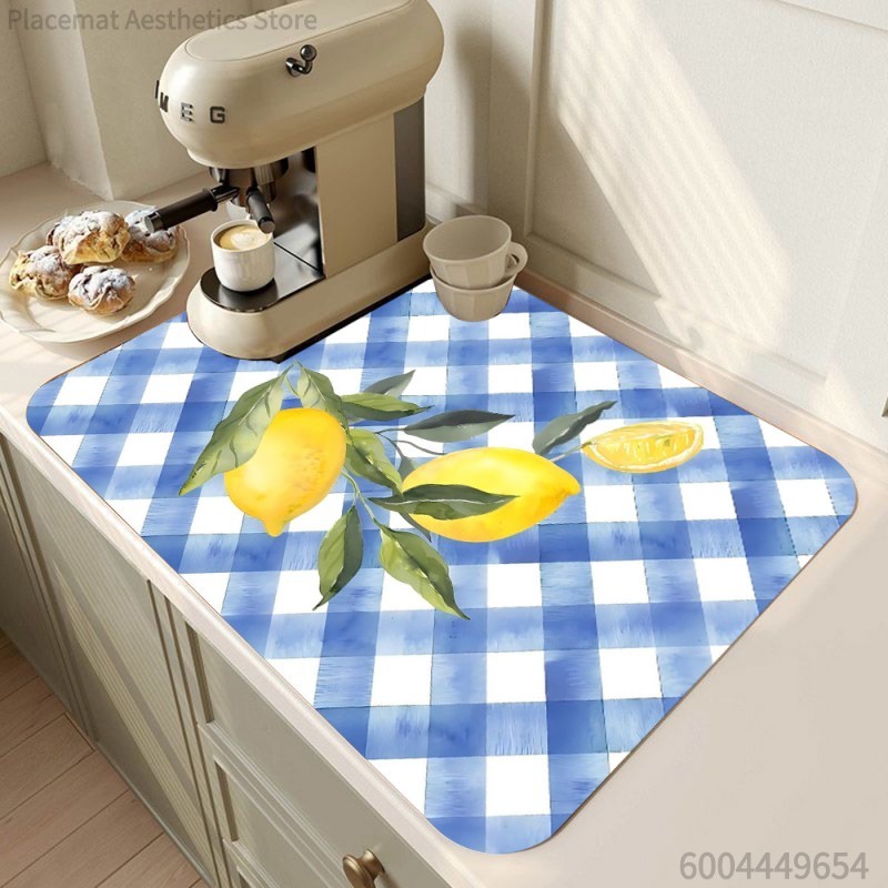 Rubber Dish Drying Mat for Kit - Home Bar Sink 评论和价格