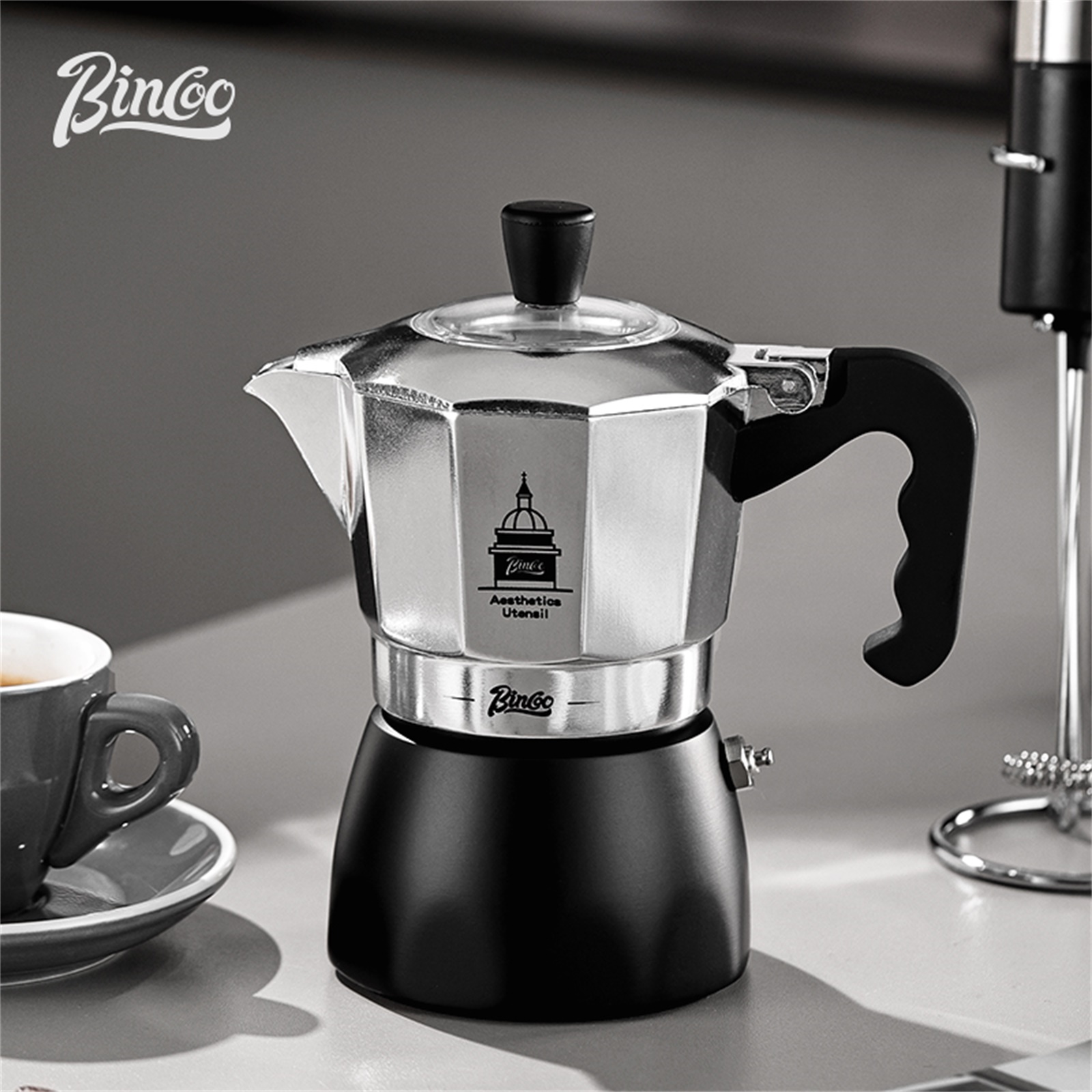 BINCOO Double Valve Moka Pot，E - Home Barista 评论和价格