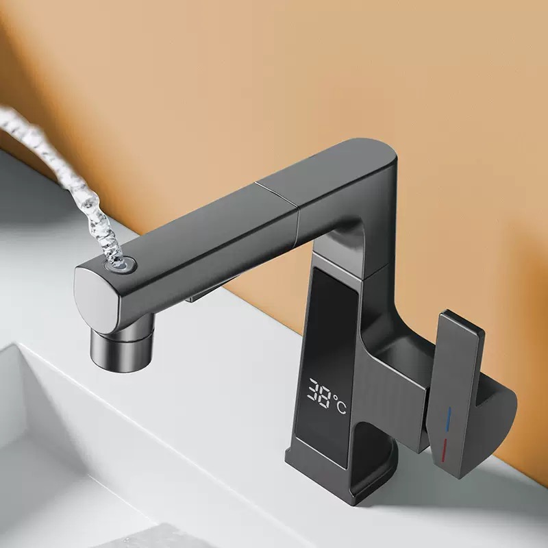 Digital Display Pulling Faucet - Home Bar Sink 评论和价格