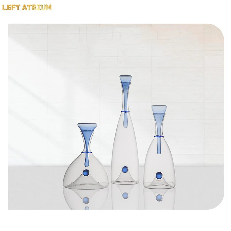 Modern Minimalist Glass Decant - Home Bar And Cabinet 评论和价格