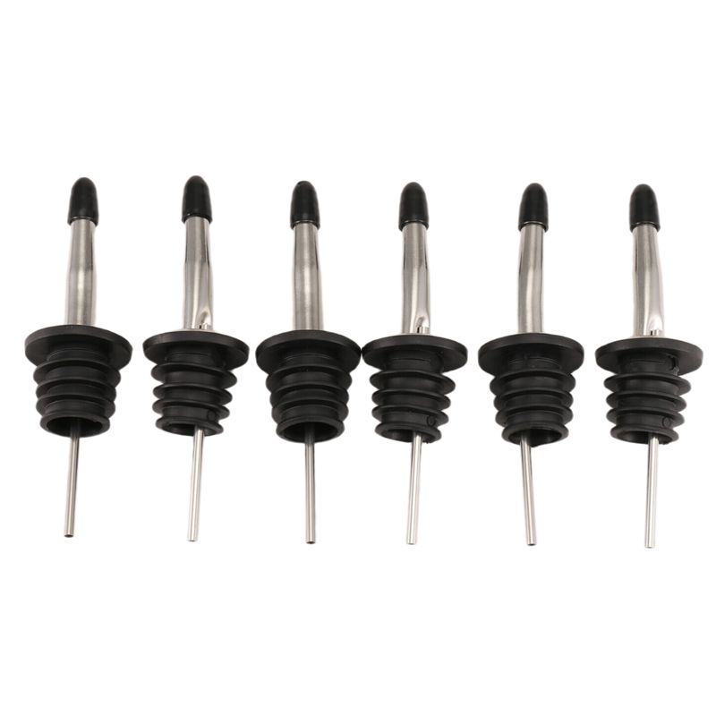 6Pcs Stainless Steel Pourers,S - Speed Pourer Cap 评论和价格