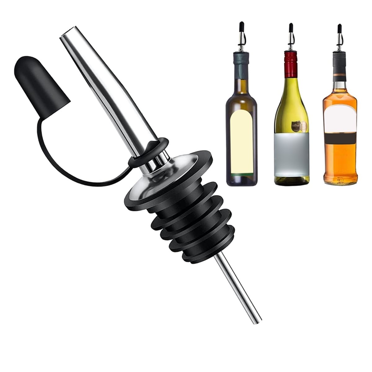 Home Tool 24 Pack Stainless St - Speed Pourer Cap 评论和价格