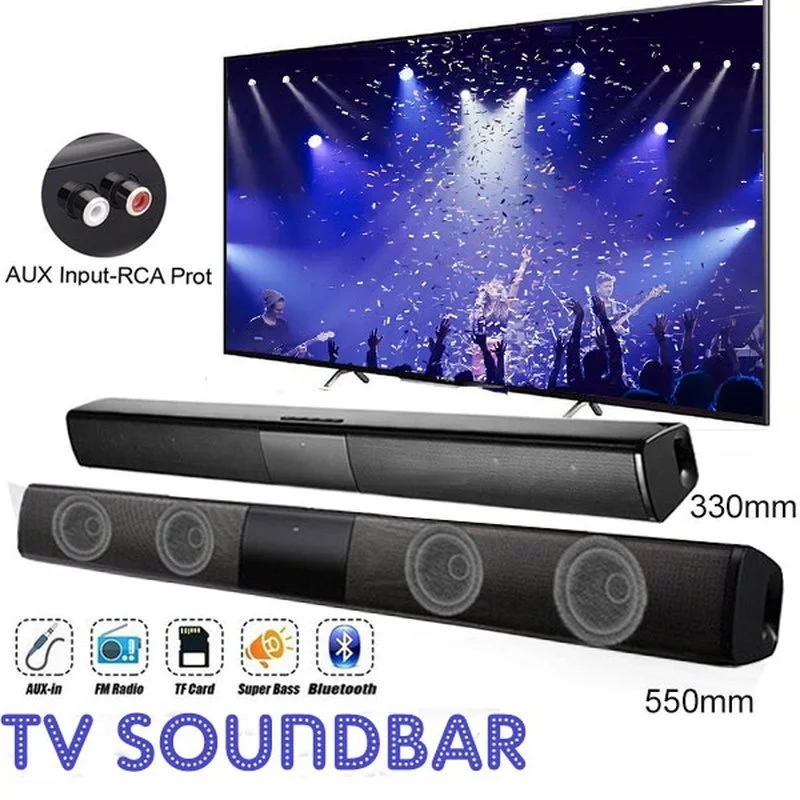 40W High Power Soundbar for TV - Home Bar And Theater 评论和价格