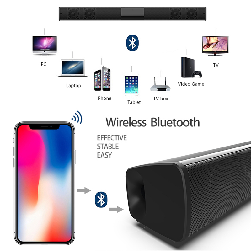 40W Wireless Bluetooth 5.0 Sou - Home Bar And Theater 评论和价格