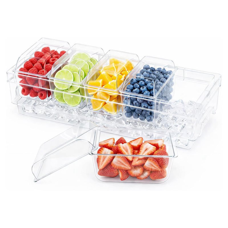 ABMR-For Party For Bar Supplie - Garnish Tray Set 评论和价格