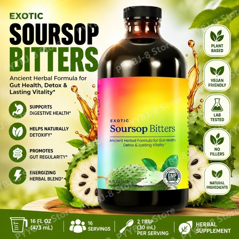 Soursop Bitters Drops Liquid 4 - Bitters Bottle Set 评论和价格