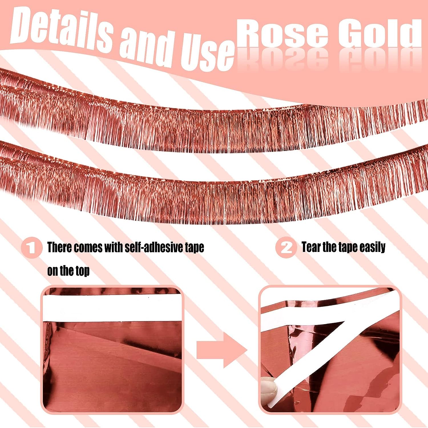 30x300CM Foil Fringe Garland S - Home Bargains 评论和价格