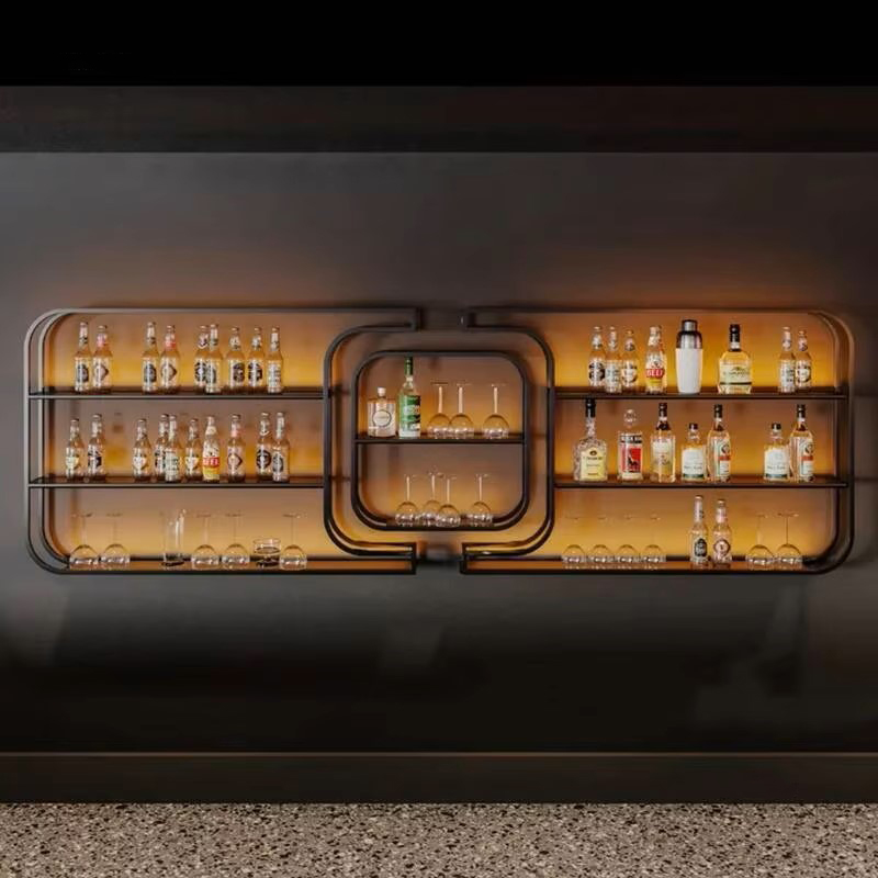 Simple Wrought Iron Wine Rack  - Home Bar And Counter 评论和价格